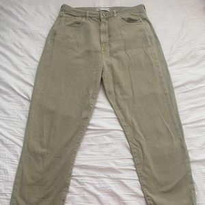 Green Zara Jeans